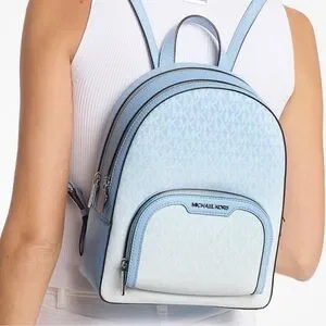 Michael Kors Jaycee Medium Ombré Signature Logo Backpack 